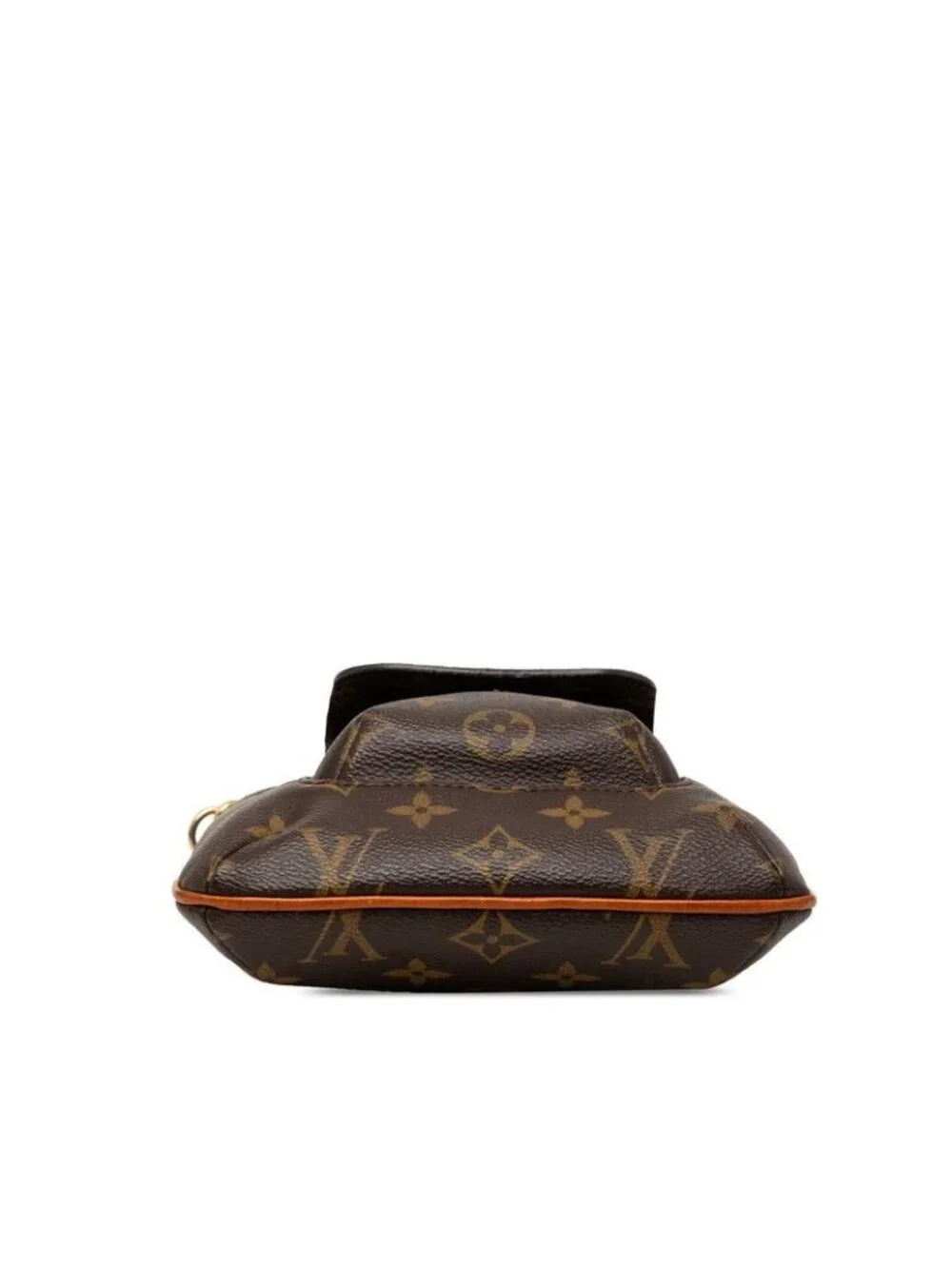 Louis Vuitton Monogram Partition Pouch Brown Leather
